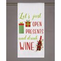 Tarifa 18 x 25 in. Drink Wine Kitchen Towel, 4PK TA3689155